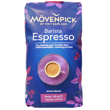 Кофе эспрессо (зерно) Мовенпик Movenpick espresso 500g 10шт/ящ