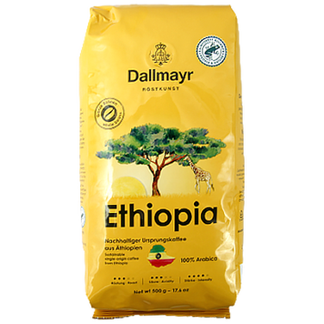 Кава (зерно) Далмаєр Ефіопія Dallmayr Ethiopia 500g 12шт/ящ