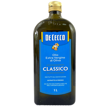 Масло оливковое классическое Де Чекко De Cecco Classico 1L 12шт/ящ