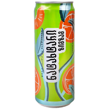 Лимонад апельсин мандарин Натахтарі Natakhtari ж/б 330ml 12шт/ящ