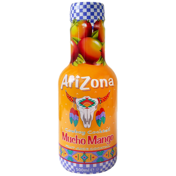 Холодний чай соковите манго Арізона Arizona mucho mango 500ml 6шт/ящ