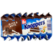 Вафлі з горіховим кремом чорно білий Кноперс Knoppers 8*25g 16пач/ящ