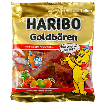Желейки ведмідь золото Харібо Haribo gold 175g 20шт/ящ