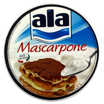 Крем-сир маскарпоне 78% Ала Ala 250g 12шт/ящ