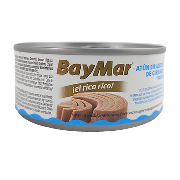 Тунець в соняшниковій олії БайМар BayMar 104/160g 24шт/ящ