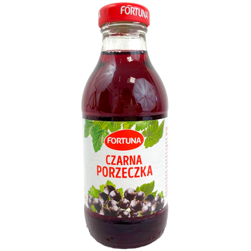 Сік-нектар чорна смородина Фортуна Fortuna сzarna porzeczka 300g 15шт/ящ