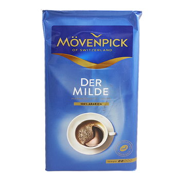 Кофе синий (молотый) Мовенпик Movenpick der milde 500g 12шт/ящ