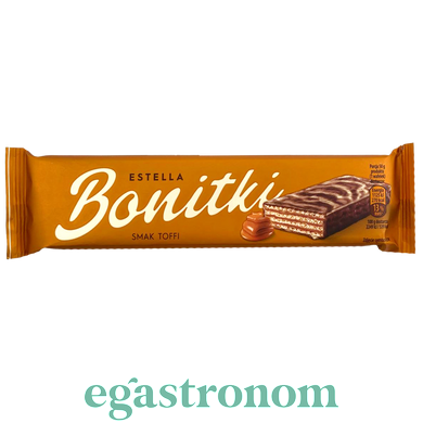 Вафлі тоффі Естелла Estella toffi 50g 120шт/ящ