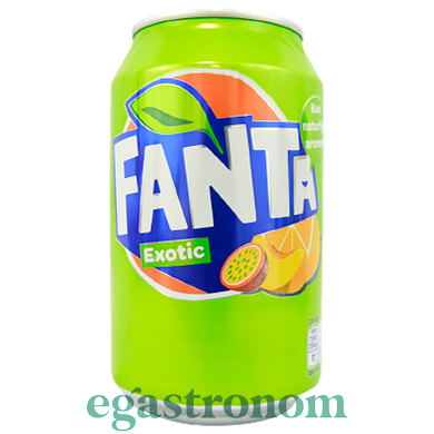 Напій газований екзотик Фанта Fanta exotic 330ml 24шт/ящ