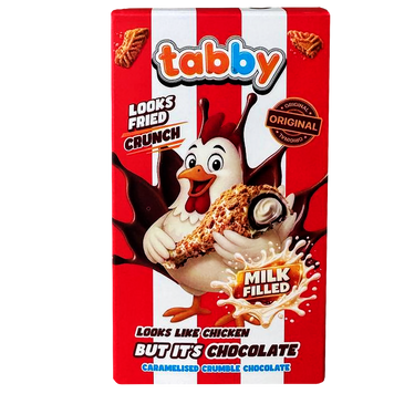 Шоколад Бельгійський курячі ніжки Таббі Tabby Chicken 50g 24шт/ящ