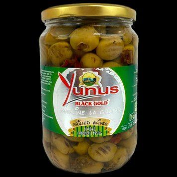 Оливки без кістки гриль Атена/Юнус Athena/Yunus 670/430g 12шт/ящ