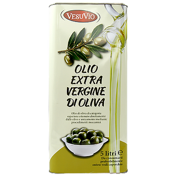 Олія соняшниково-оливкова екстра Везувіо Vesuvio olio extra vergine di oliva ж/б 5L 4шт/ящ