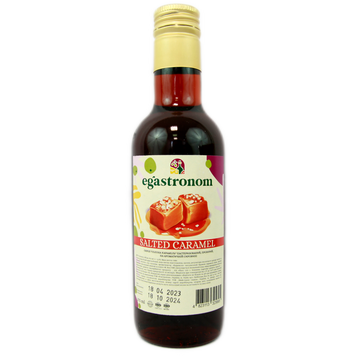 Сироп соленая карамель Егастроном Egastronom salted caramel 275ml 16шт/ящ