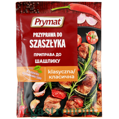 Приправа до шашлику Примат Prymat 25g 25шт/ящ