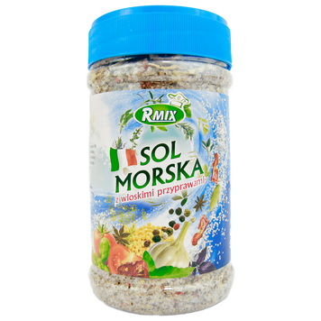 Сіль морська з італійськими спеціями Рмікс Rmix 700g 12шт/ящ