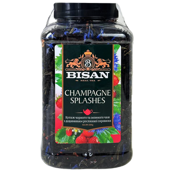 Чай бризки шампанського Бісан Bisan champagne splashes 200g 6шт/ящ