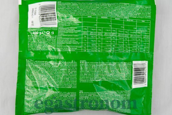 Цукерки мікс Мініс Minis 400g 20шт/ящ