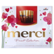 Цукерки горіхове асорті Мерсі Merci 250g 10шт/ящ