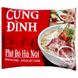 Локшина рисова швидкого приготування яловичина пхо бо Кунг Дінх Cung Dinh pho bo 70g 30шт/ящ