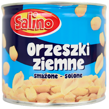 Арахіс солений ж/б Саліно Salino 150g 6шт/ящ