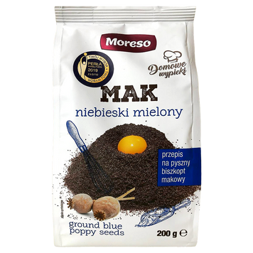Мак мелений Мореко Moreco 200g 10шт/ящ