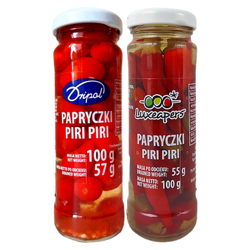 Перець пірі пірі Люксеаперс/Дріпол Luxeapers/Dripol 55/100g 12шт/ящ