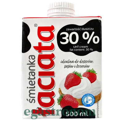 Вершки 30% Лаціата Laciata 500ml 8шт/ящ