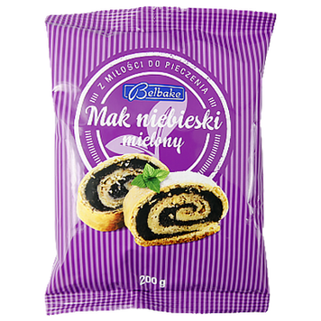 Мак молотый Белбек Belbake 200g 24шт/ящ