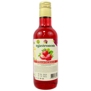 Сироп полуниця Єгастроном Egastronom strawberries 275ml 16шт/ящ