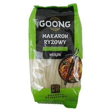 Макарони рисові локшина плоска Гунг Goong (зелена) 200g 30шт/ящ