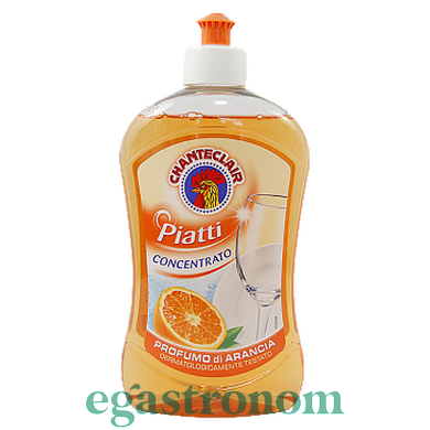 Средство для мытья посуды апельсин Шантеклер ChanteClair piatti arancia 500ml 12шт/ящ