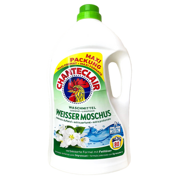 Гель для прання білий мускус Шантеклер ChanteClair lavatrice muschio bianco 80p 3,6L 4шт/ящ
