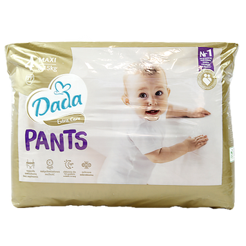 Підгузники-трусики розмір 4 Дада Dada pants maxi 4 (8-15kg) 39szt 4шт/ящ