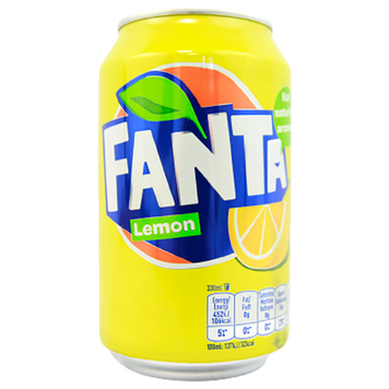 Напиток газированный лимон Фанта Fanta lemon 330ml 24шт/ящ