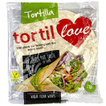 Тортилья мини пшеничная Тортилав Tortillove (6*40g) 240g 15шт/ящ