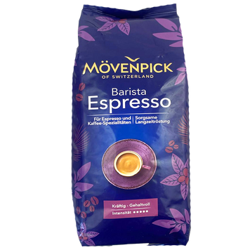 Кава еспрессо баріста (зерно) Мовенпік Movenpick espresso barista 1kg 4шт/ящ