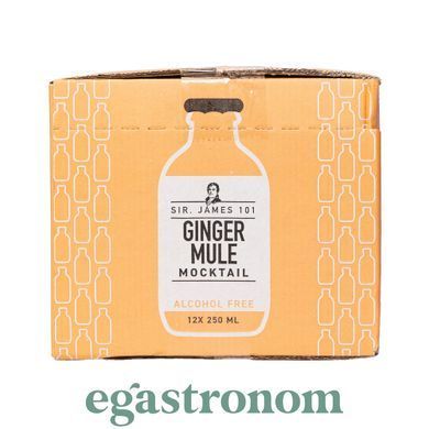 Коктейль безалкогольний імбирний мул Сер Джеймс 101 Sir.James 101 ginger mule 250ml 12шт/ящ