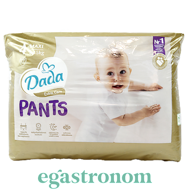 Подгузники-трусики размер 4 Дада Dada pants maxi 4 (8-15kg) 39szt 4шт/ящ