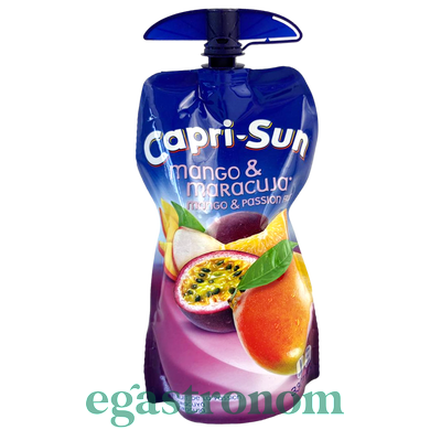 Сік Капрізон манго маракуя Capri-Sun мango мaracuja 330g*15шт/ящ