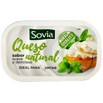 Крем-сир натуральний Совіа Sovia Queso natural 300g 24шт/ящ