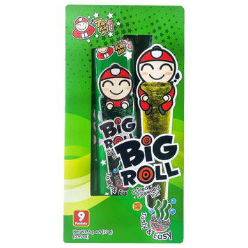 Чипси норі рол класичні Тао Кае Ной Tao Kae Noi Big Roll 3g 9шт/пач 12пач/ящ