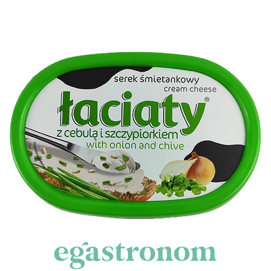 Крем-сыр зелень и лук Лациата Łaciaty 135g 12шт/ящ