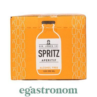 Коктейль безалкогольний аператив шприц Сір Джеймс 101 Sir.James 101 spritz aperitif 250ml 12шт/ящ