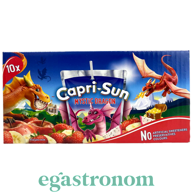 Сік містичний дракон Капрізон Capri-Sun mystiс dragon 10*200g 4пач/ящ