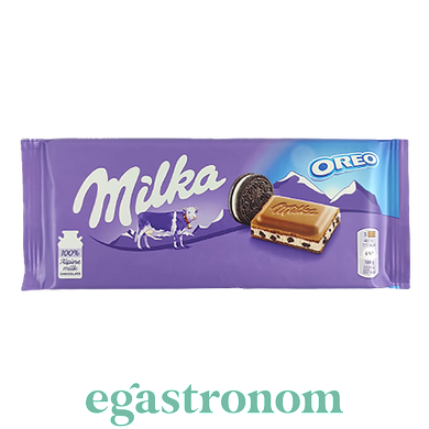 Шоколад орео Мілка Milka oreo 100g 22шт/ящ