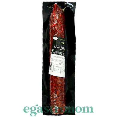 Колбаса чоризо экстра пикантная Велехан Vallejan chorizo ​​extra picante 500g 12шт/ящ