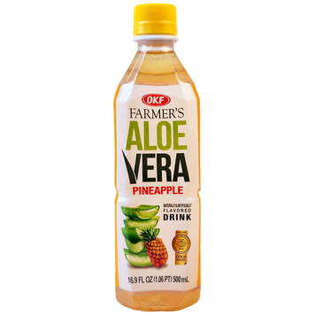 Напій негазований алое вера ананас ОКФ OKF pineapple 500ml 20шт/ящ