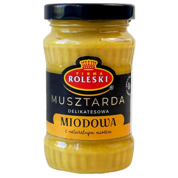 Гірчиця медова Ролескі Roleski 175g 10шт/ящ