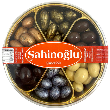 Драже з мигдалем Сахіноглу Sahinoglu 250g 10шт/ящ