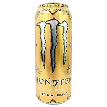 Енергетик ананас (без цукру) Монстер Monster ultra gold 500ml 12шт/ящ